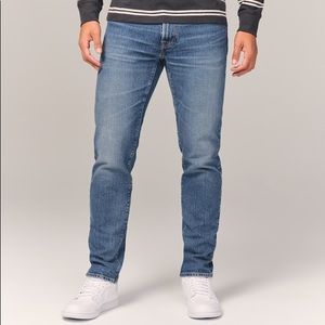 NWT Men’s Size 28 Abercrombie & Fitch Vintage Stretch 90’s Jeans Blue 28” X 30”